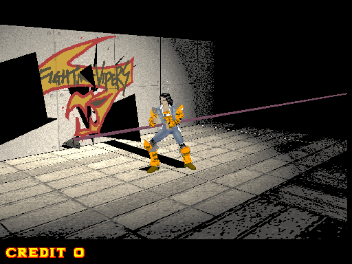 Fighting Vipers (Revision D) Screenshot 1